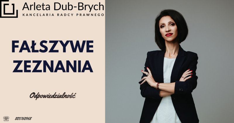 Odpowiedzialność za fałszywe zeznania